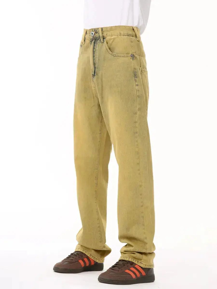 Japanese Brand Retro loose casual micro flared jeans Size US 32 / EU 48 - 1 Thumbnail