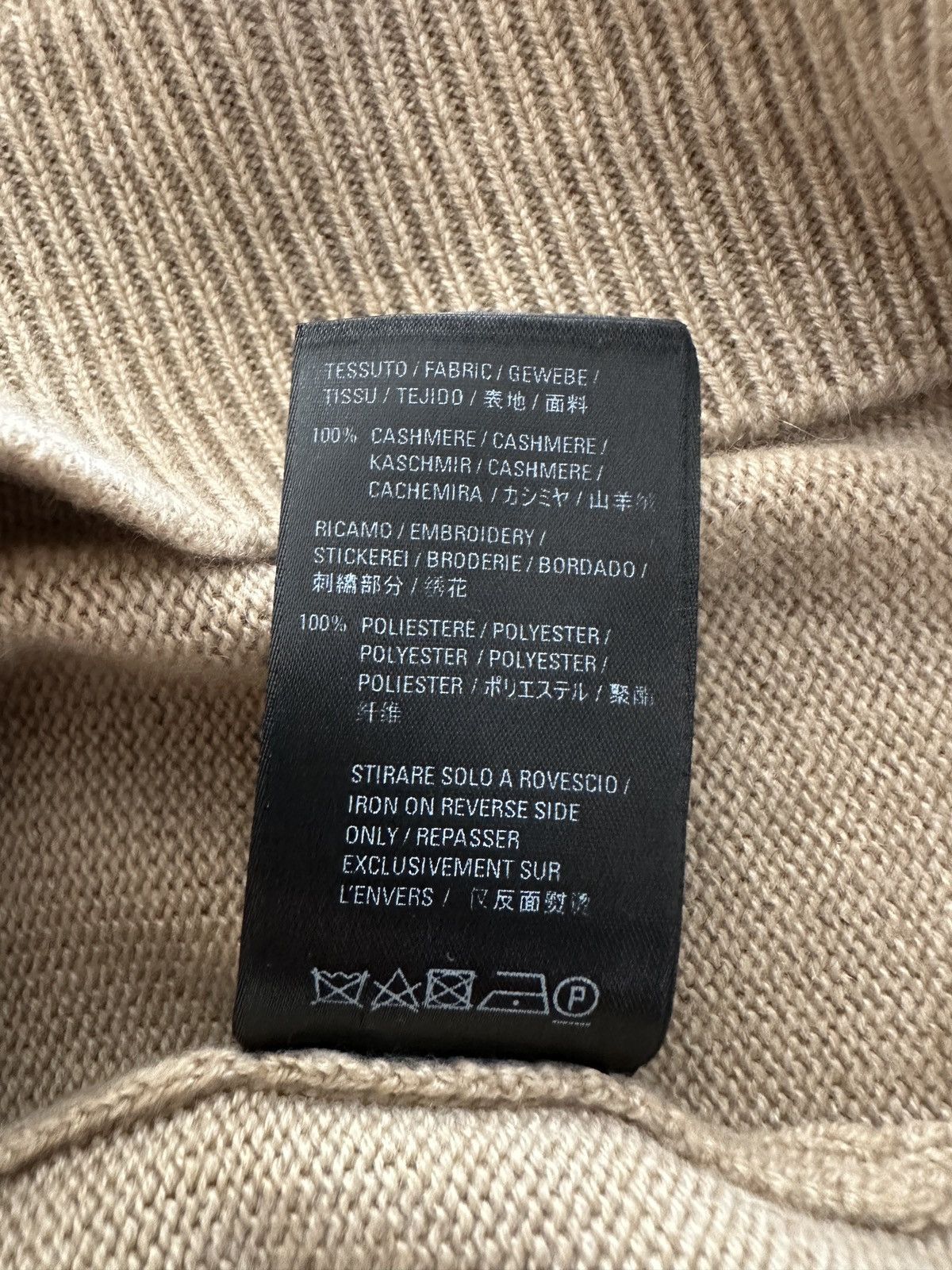 Balenciaga Balenciaga beige cashmere sweater Size S / US 4 / IT 40 - 6 Thumbnail