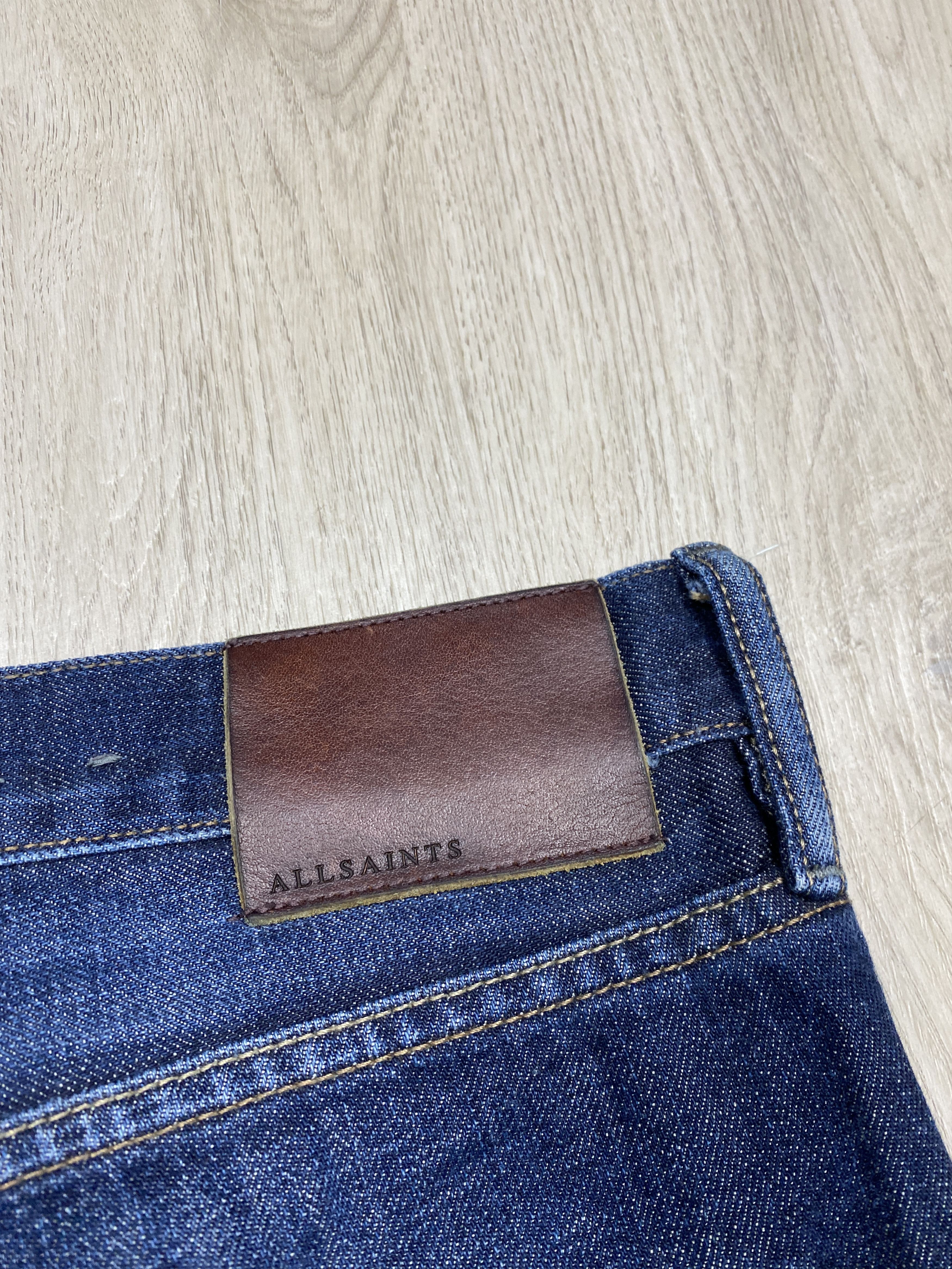 Allsaints Allsaints Hardin Pistol Vintage Mens Denim Pants Jeans Size US 32 / EU 48 - 9 Thumbnail