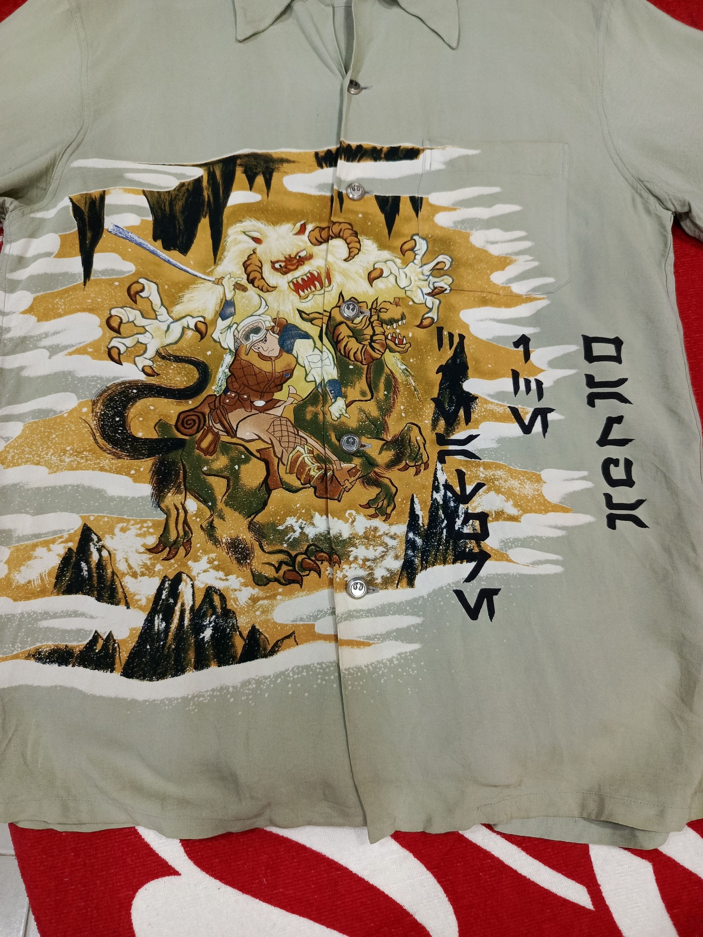 Star Wars Bou-ken-oh x Star Wars Hawaiian shirt. Size US L / EU 52-54 / 3 - 4 Thumbnail