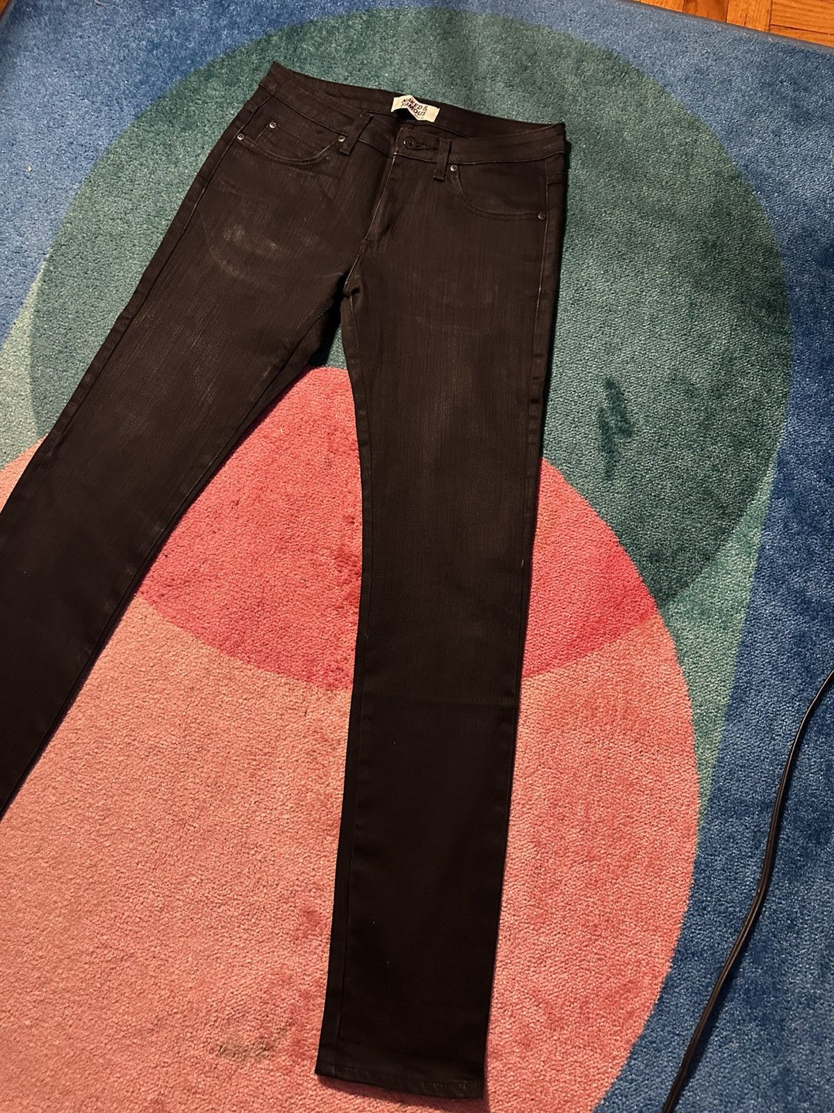 Naked & Famous Naked & Famous Denim Black Power Stretch Size US 32 / EU 48 - 3 Thumbnail