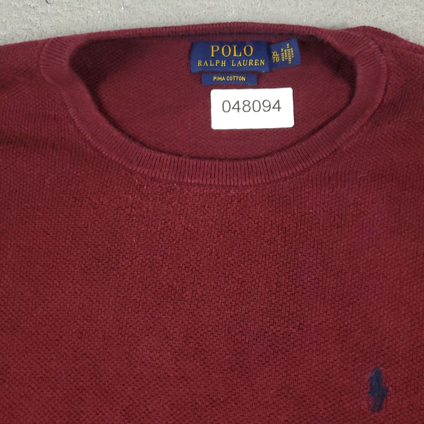Ralph Lauren Ralph Lauren Mens XL Extra Large Red Pony Sweater Casual Pullover Size US XL / EU 56 / 4 - 3 Thumbnail