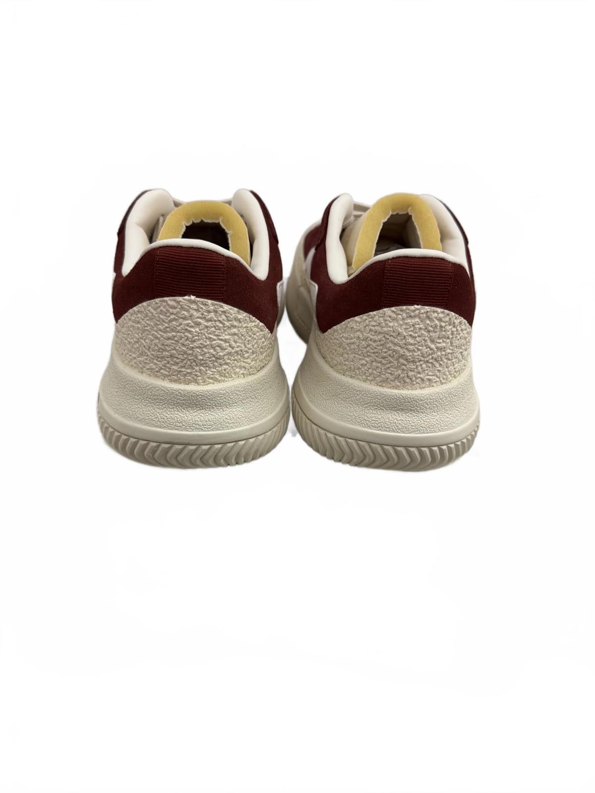 Brandblack Brandblack Downtown II Maroon and Cream Low-Top Sneakers Size US 8.5 / EU 41-42 - 5 Thumbnail