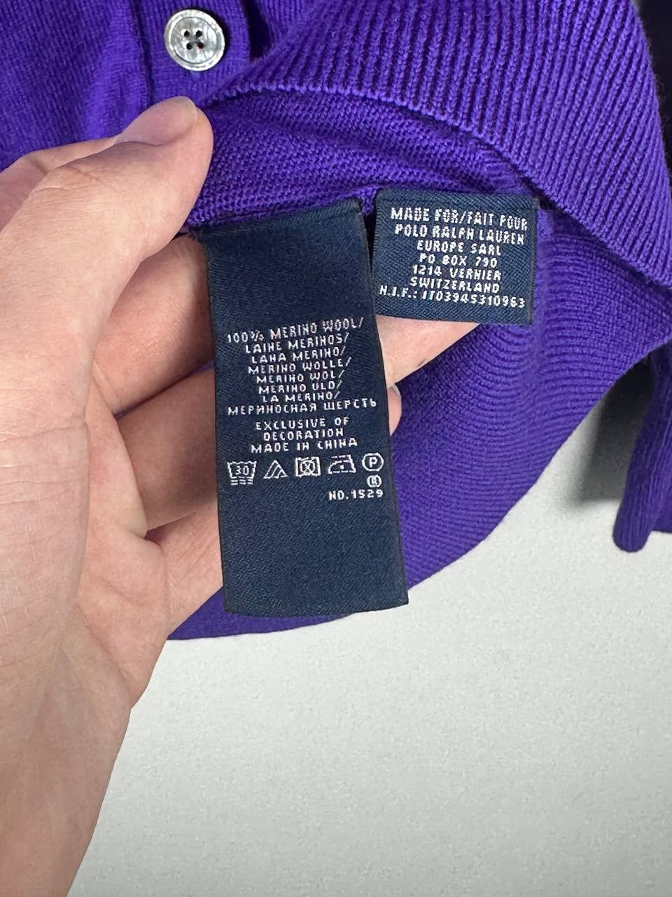 Polo Ralph Lauren Luxury Polo Ralph Lauren Merino Wool Cardigan Size S Size US S / EU 44-46 / 1 - 7 Thumbnail