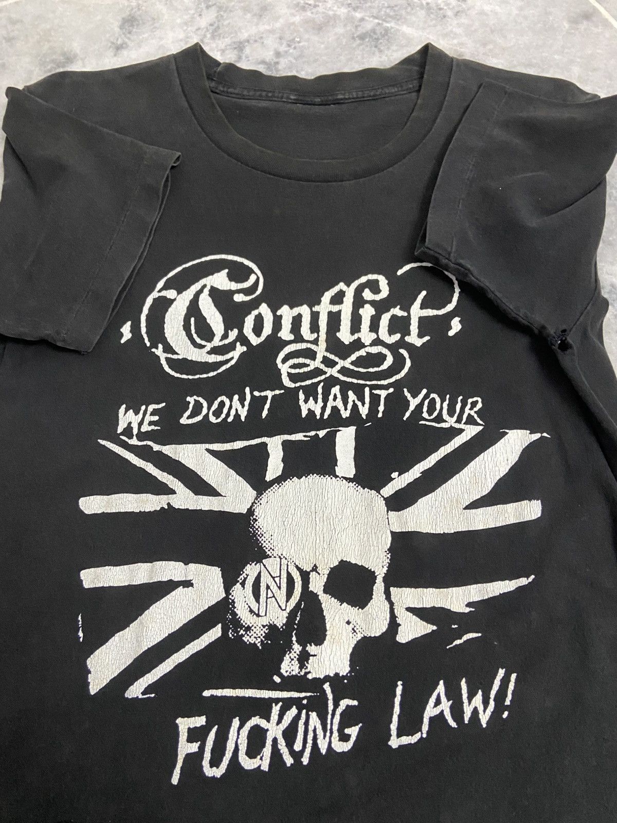 Band Tees Vintage Conflict Hardcore Punk rock band Tee Size US S / EU 44-46 / 1 - 8 Thumbnail