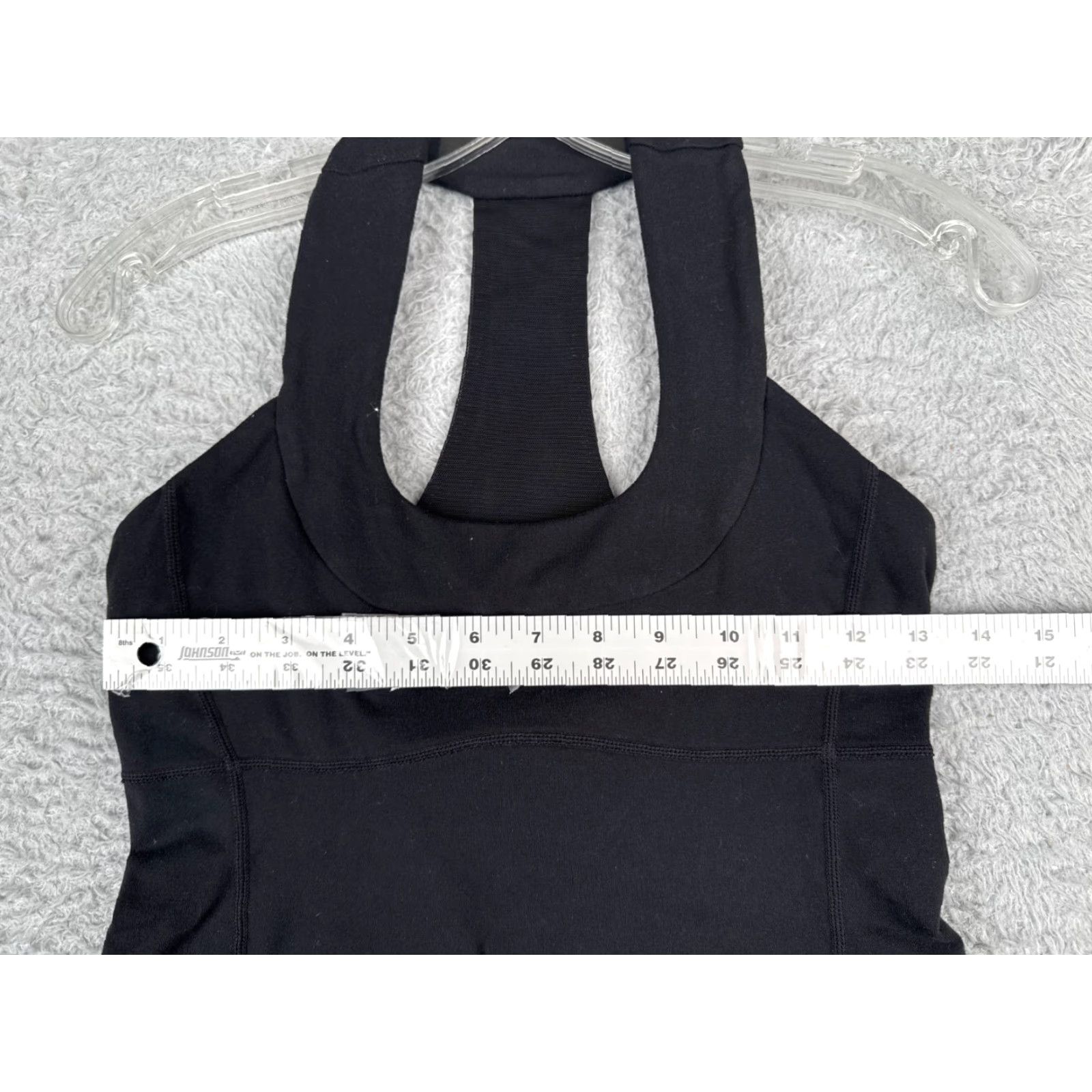 Lululemon Lululemon Shirt Women 6 Black Tank Built In Bra Yoga Scoop Neck Racerback Casual Sleeveless Size M / US 6-8 / IT 42-44 - 6 Thumbnail
