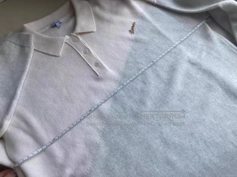 Loewe Loewe Polo neck sweater mixed color metallic logo knitwear Size M / US 6-8 / IT 42-44 - 3 Thumbnail