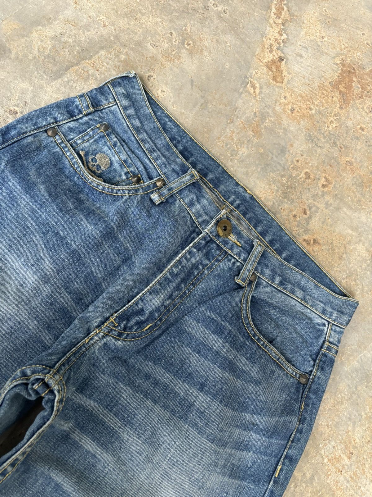 Hysteric Glamour × Japanese Brand Japanese Skull Ifsixwasnine Lgb Punk Style Jeans Size US 30 / EU 46 - 8 Thumbnail