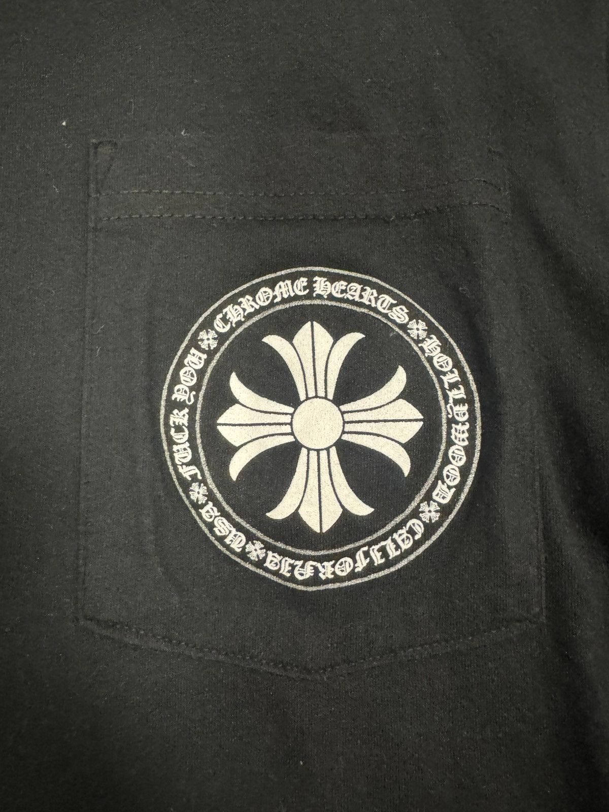 Chrome Hearts Chrome Hearts Hollywood Circle Tee Size US S / EU 44-46 / 1 - 3 Thumbnail