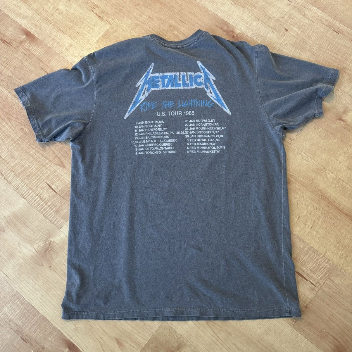 Band Tees × Metallica Metallica T shirt Size US XL / EU 56 / 4 - 3 Thumbnail