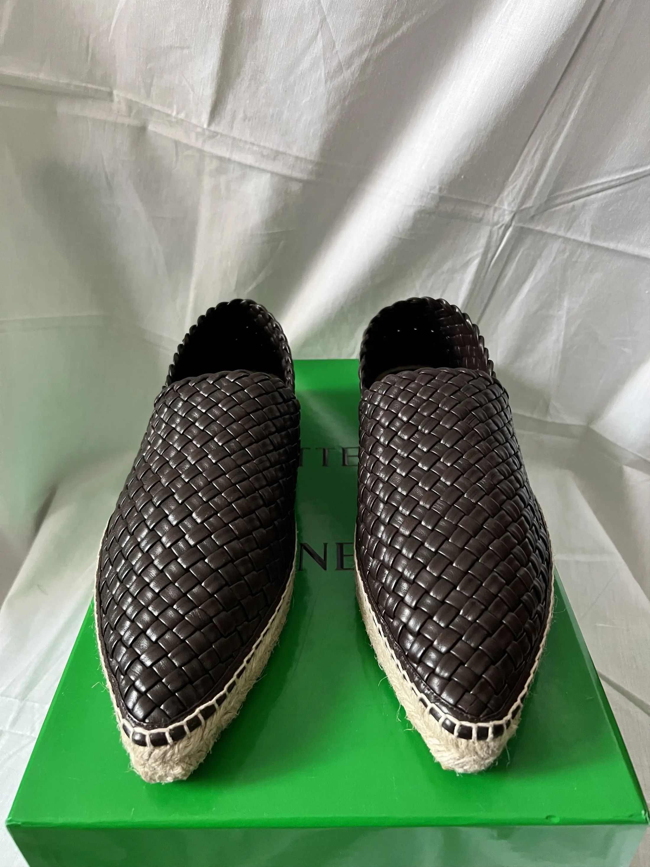Bottega Veneta Bottega veneta Braided Leather Espadrilles Size US 10 / EU 43 - 1 Thumbnail