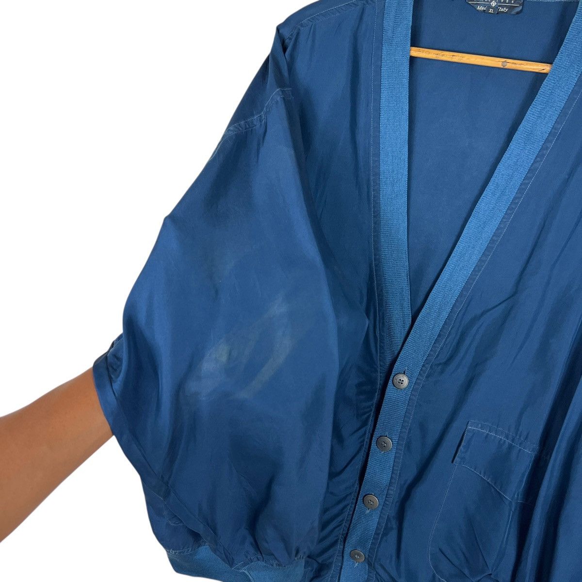 Vintage Vintage Svevo Silk Button Cardigan Made In Italy Size US XL / EU 56 / 4 - 8 Thumbnail
