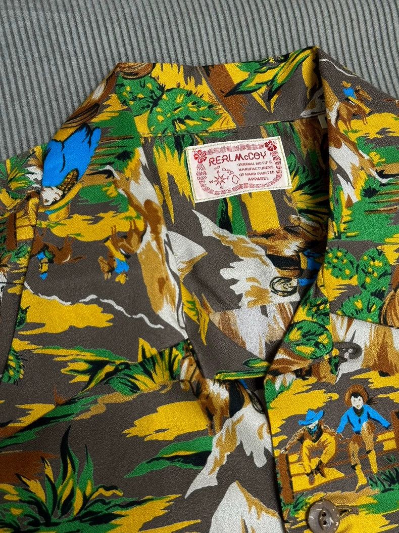 The Real McCoy's The REAL McCOY'S Hawaiian Shirt发布成功 Size US M / EU 48-50 / 2 - 4 Thumbnail