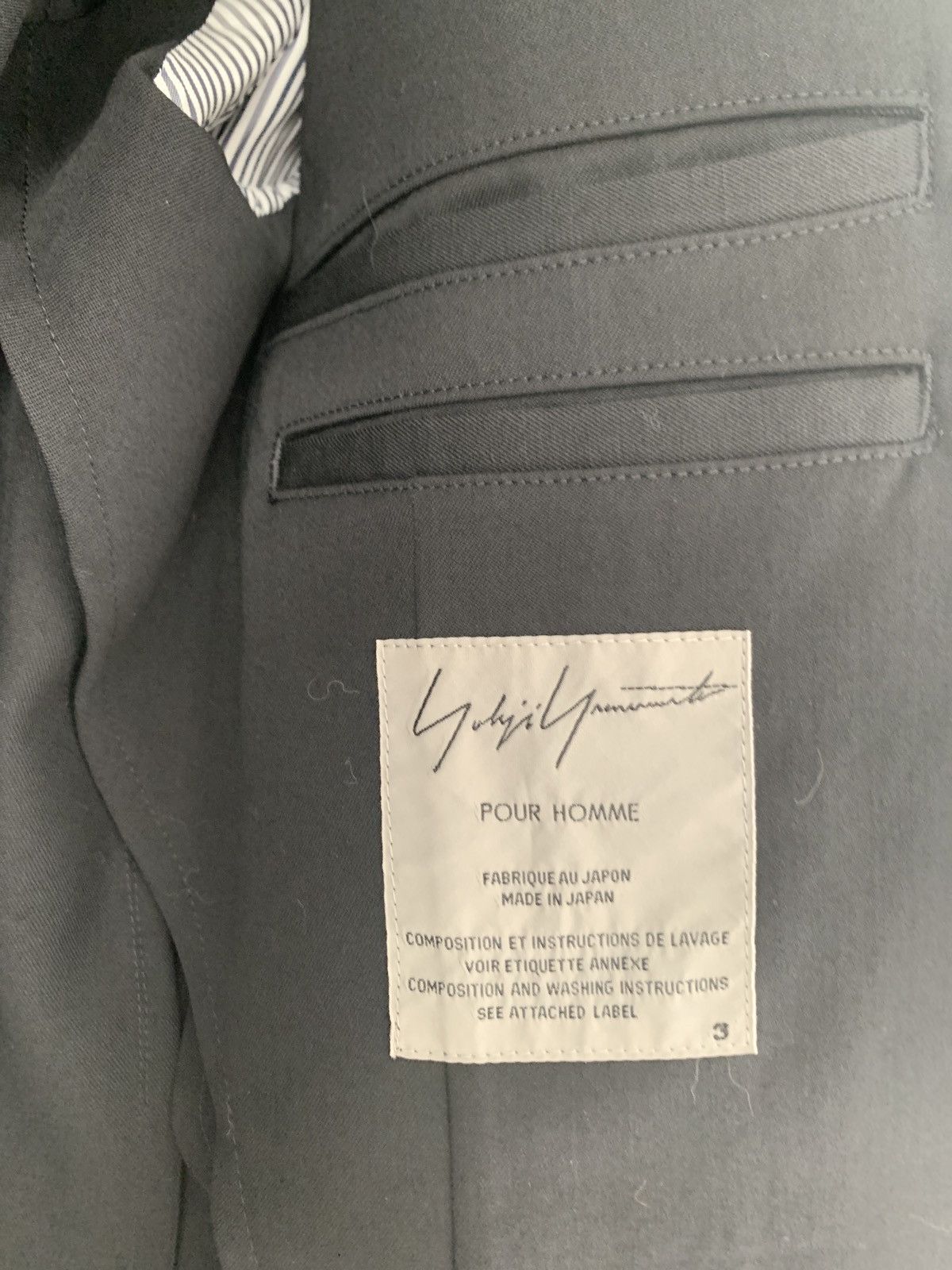 Yohji Yamamoto Printed jacket Size 40R - 3 Thumbnail