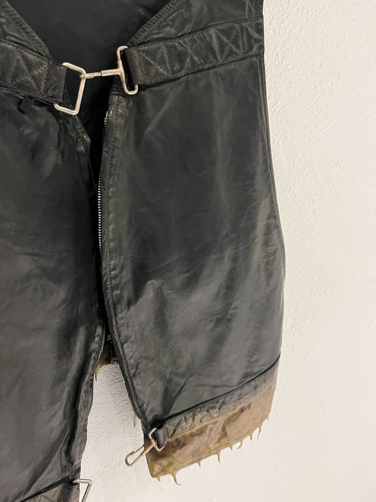 Carol Christian Poell carol christian poell dyed kangaroo drip rubbered vest Size US S / EU 44-46 / 1 - 10 Thumbnail
