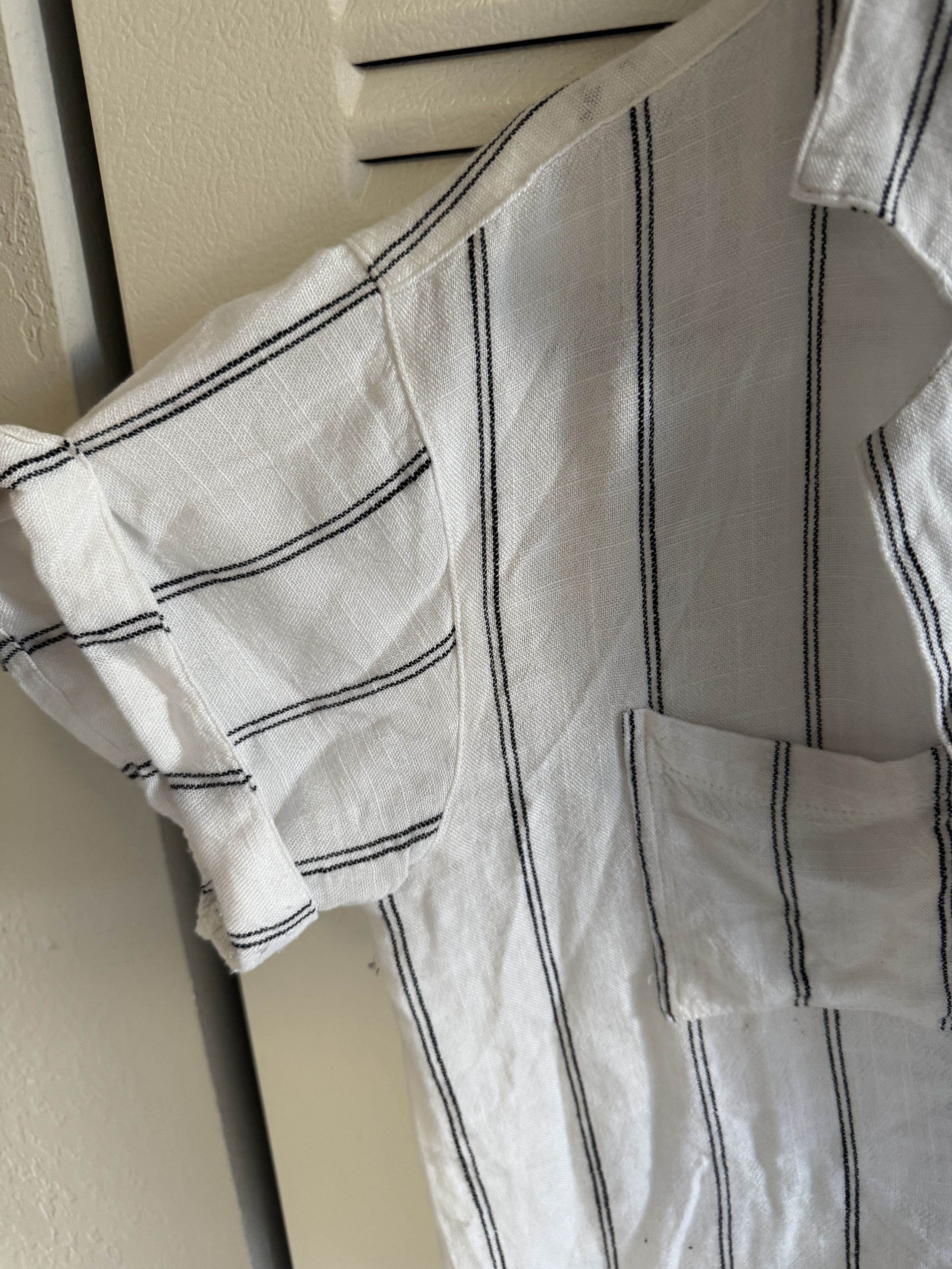 Other Striped Linen Shirt Size M / US 6-8 / IT 42-44 - 4 Thumbnail
