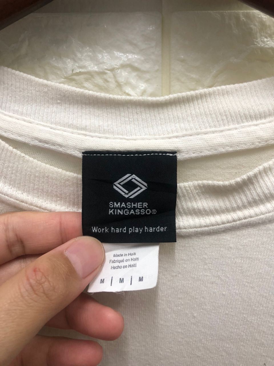 Japanese Brand SMASHER KINGASSO VINTAGE play for dollar pizza LONG SLEEVE Size US M / EU 48-50 / 2 - 3 Thumbnail