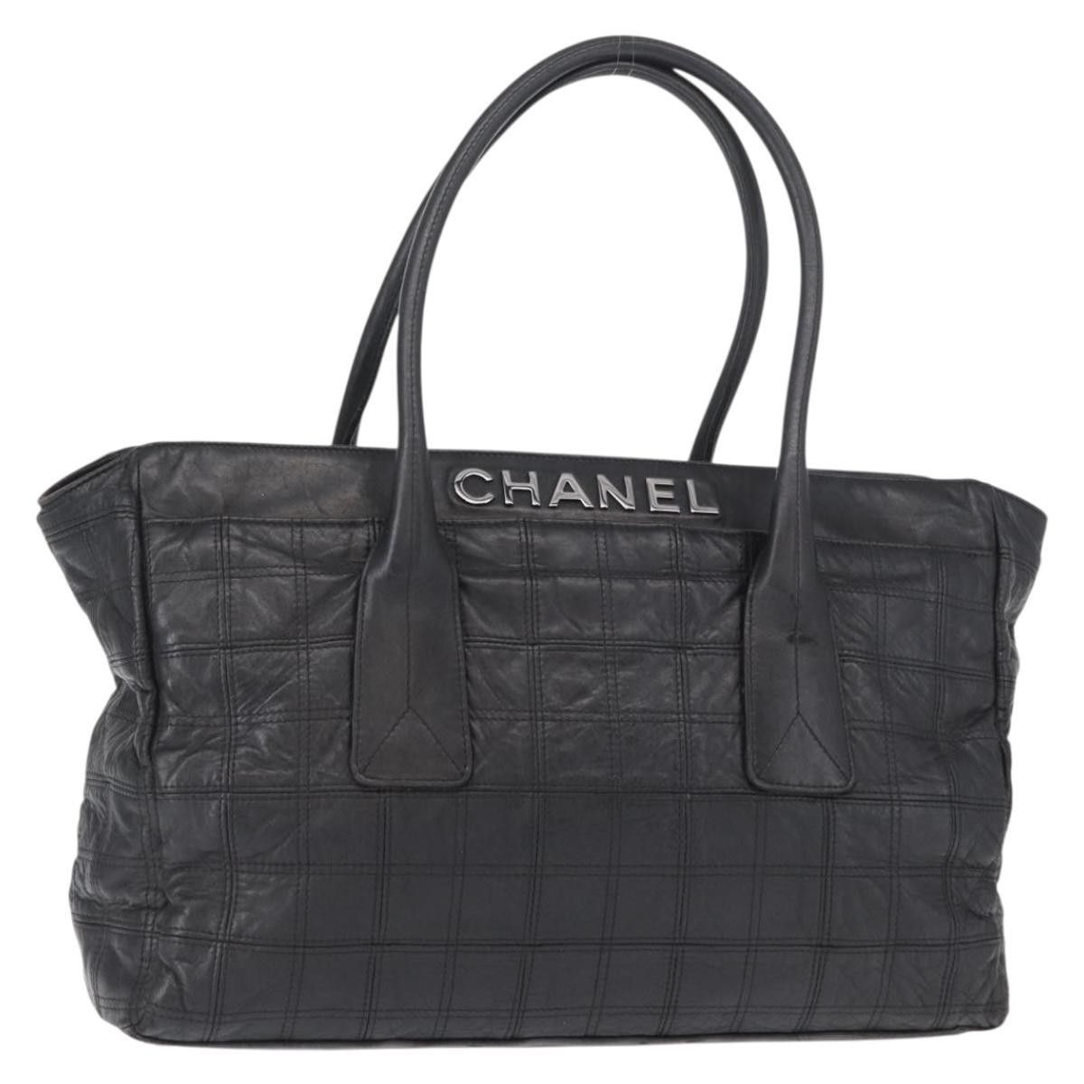 Chanel Chanel Lax Shopping Tote Square Quilted Leather Size ONE SIZE - 1 Thumbnail