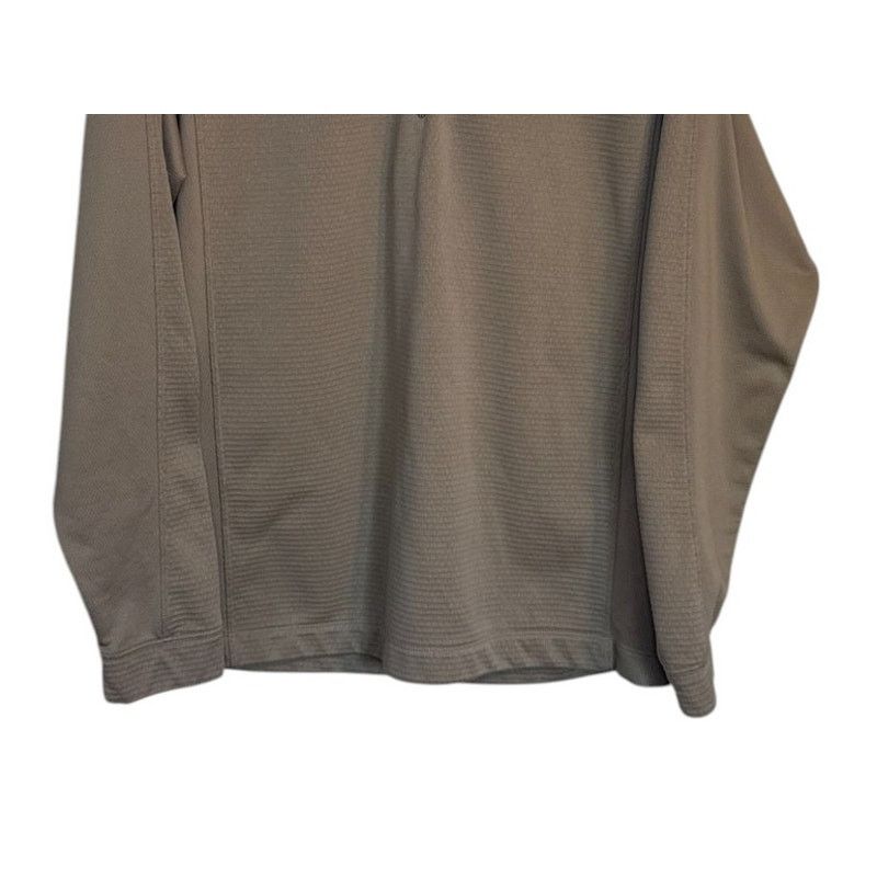 Nike Nike Golf Pullover Men Large Brown 1/2 Zip Textured Outdoor Size US L / EU 52-54 / 3 - 3 Thumbnail