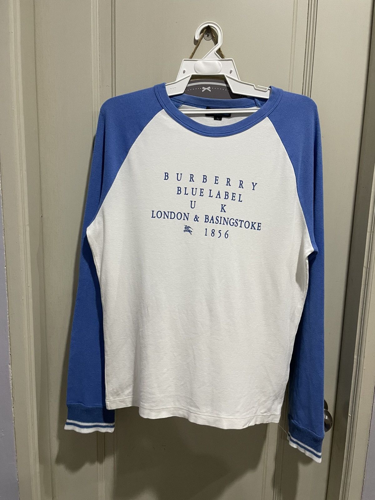 Burberry Retro💥 90s Burberry Blue Label Jersey Size L / US 10 / IT 46 - 15 Thumbnail