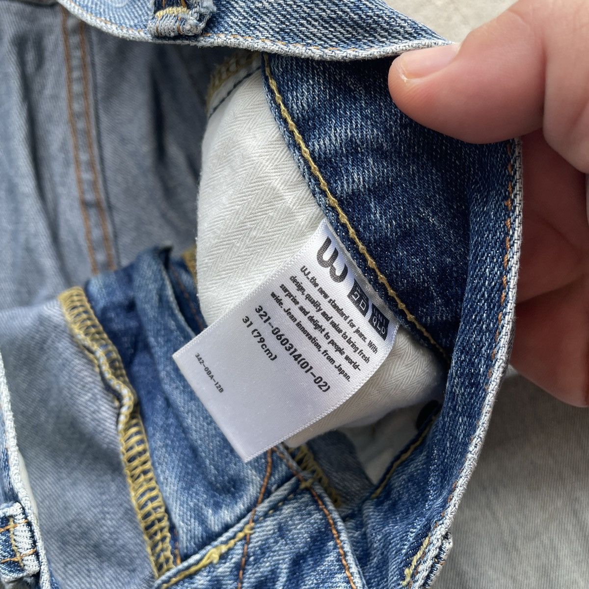 Japanese Brand W32x31.5 Vintage Japanese Denim Faded Jeans Pants Size US 32 / EU 48 - 7 Thumbnail