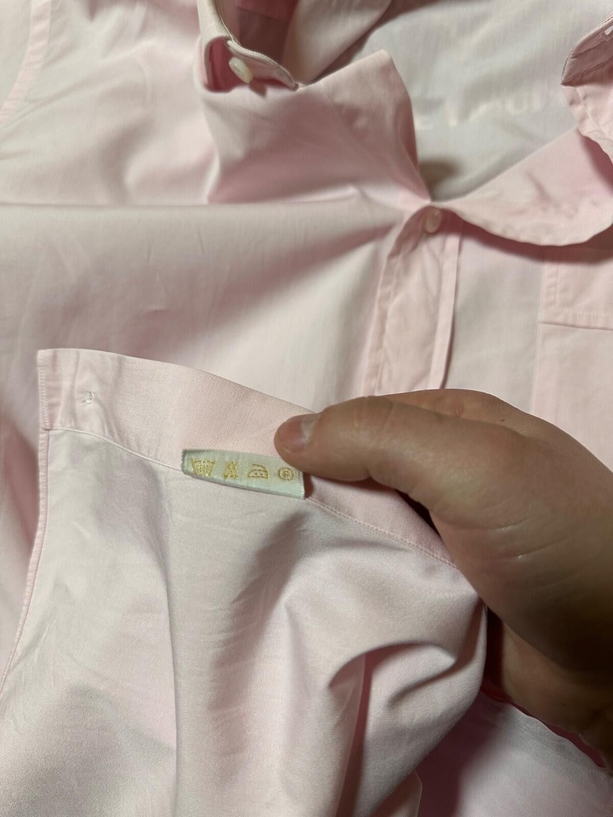 Brioni Brioni Men's Light Pink Dress Shirt 16 41 Italy Size 42R - 10 Thumbnail