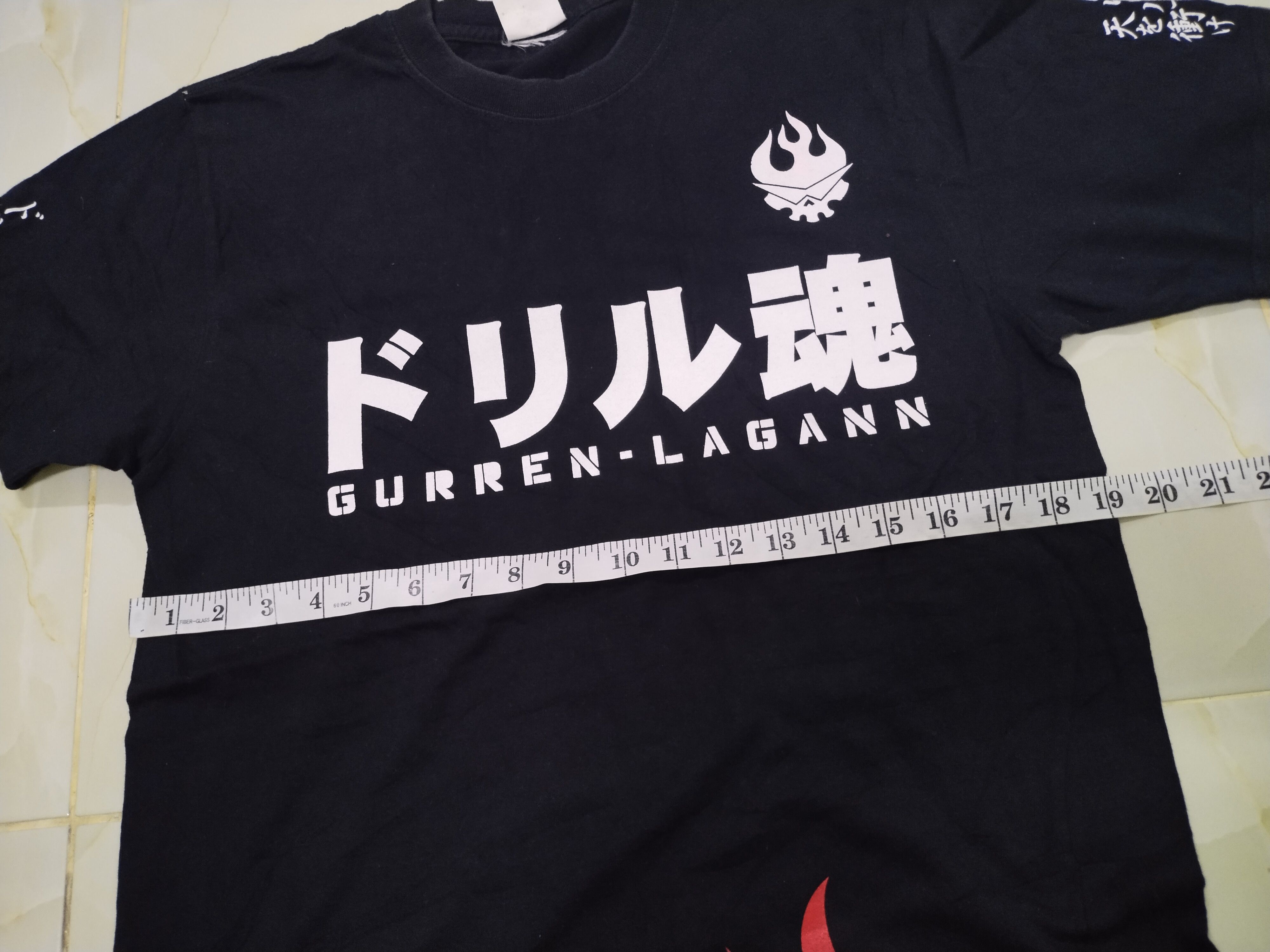 Japanese Brand Vintage Anime Gurren Lagann Drill Shirt Tee Size US M / EU 48-50 / 2 - 12 Thumbnail