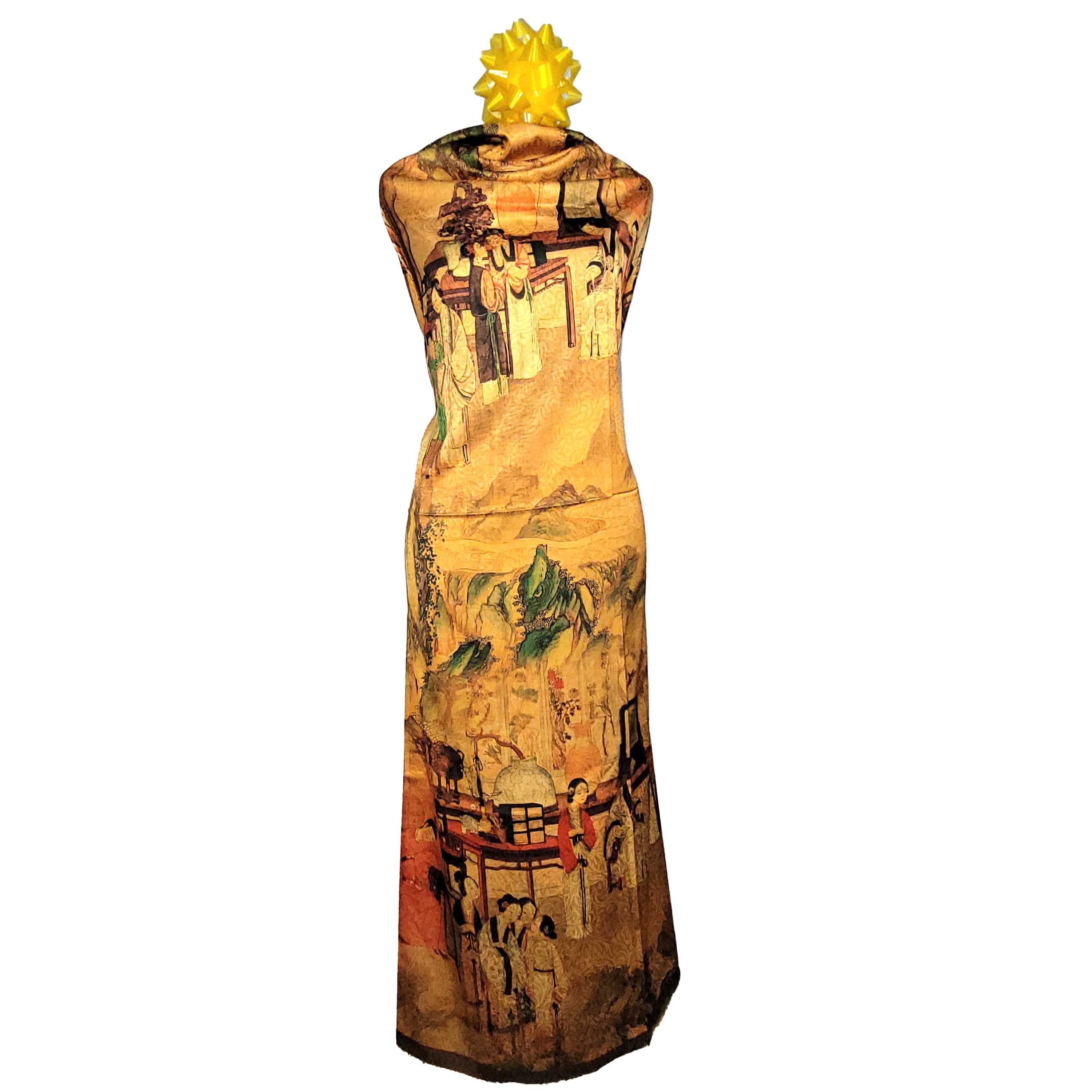 Other NWT Double Sided Silk Scarf 52"x52" Large Square Wrap 3248 Size ONE SIZE - 7 Thumbnail