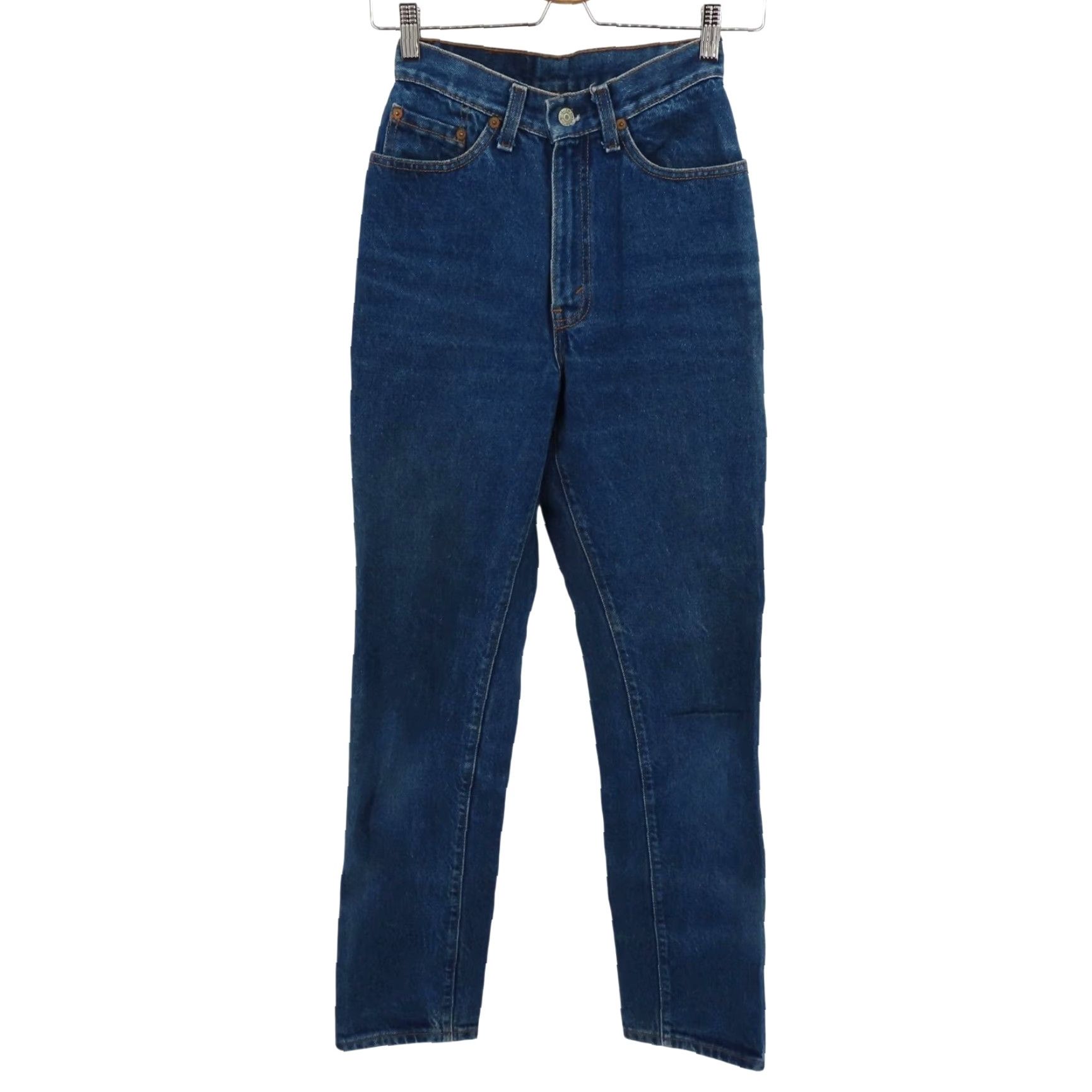 Levi's VINTAGE Levi's 505 Jeans Women Juniors 7 Blue Denim USA All Cotton Regular Straight 1980s Size 28" / US 6 / IT 42 - 2 Thumbnail