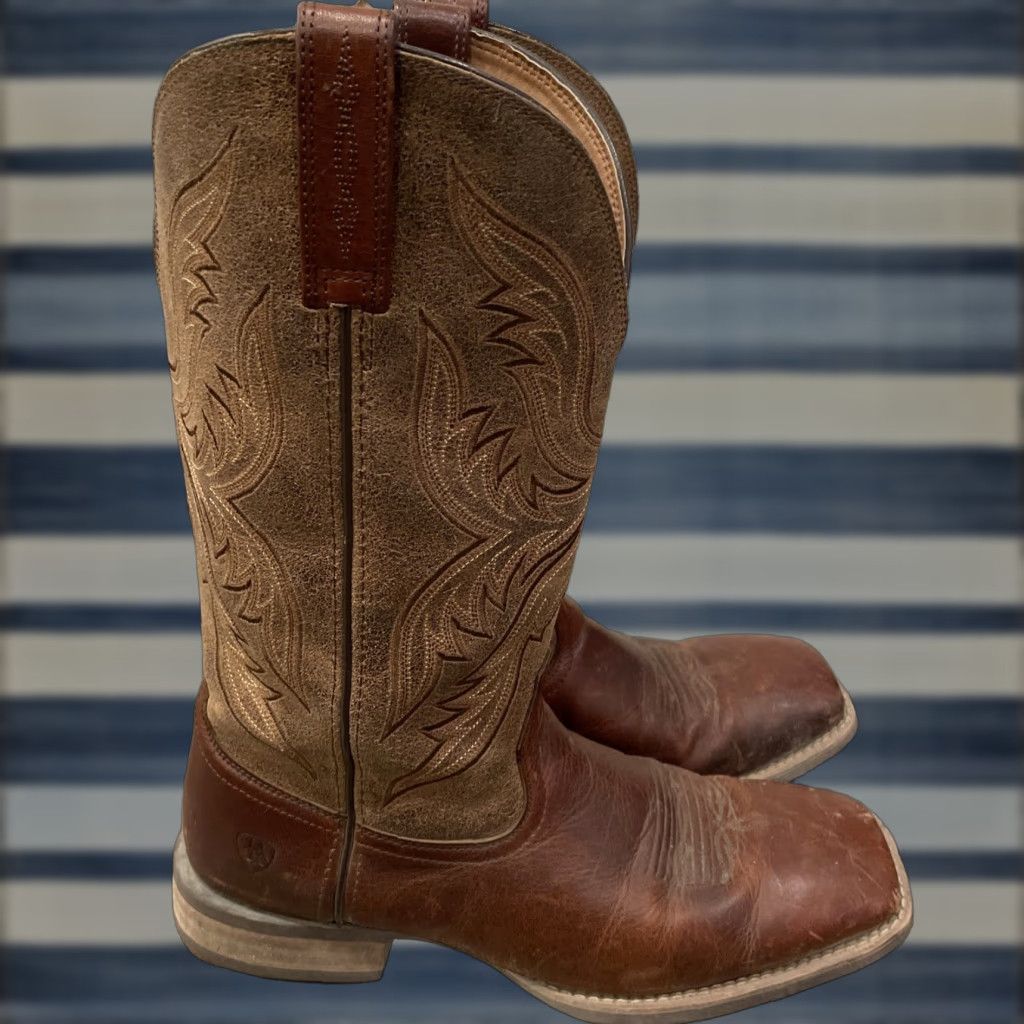 Ariat Ariat Everlite Fast Time Western Boot Brown Men Size 11 D Cowboy Size US 11 / EU 44 - 1 Thumbnail