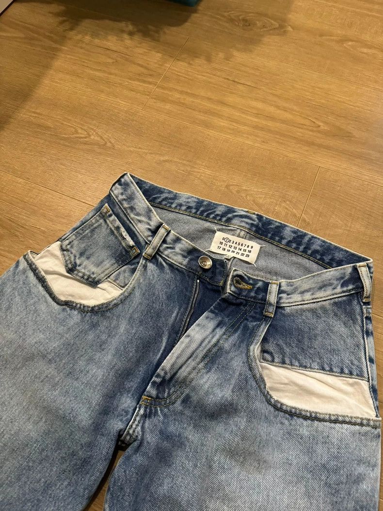 Maison Margiela Popular low-waisted straight jeans 2504-Nex