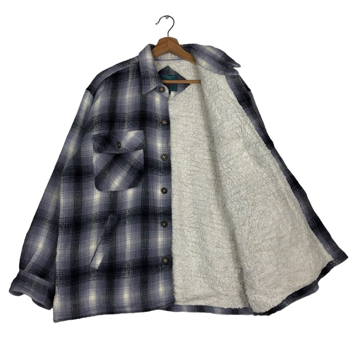 Flannel 🔥VINTAGE FLANNEL SHIRT JACKET TARTAN BAYLEAF ISSEY MIYAKE Size US M / EU 48-50 / 2 - 11 Thumbnail