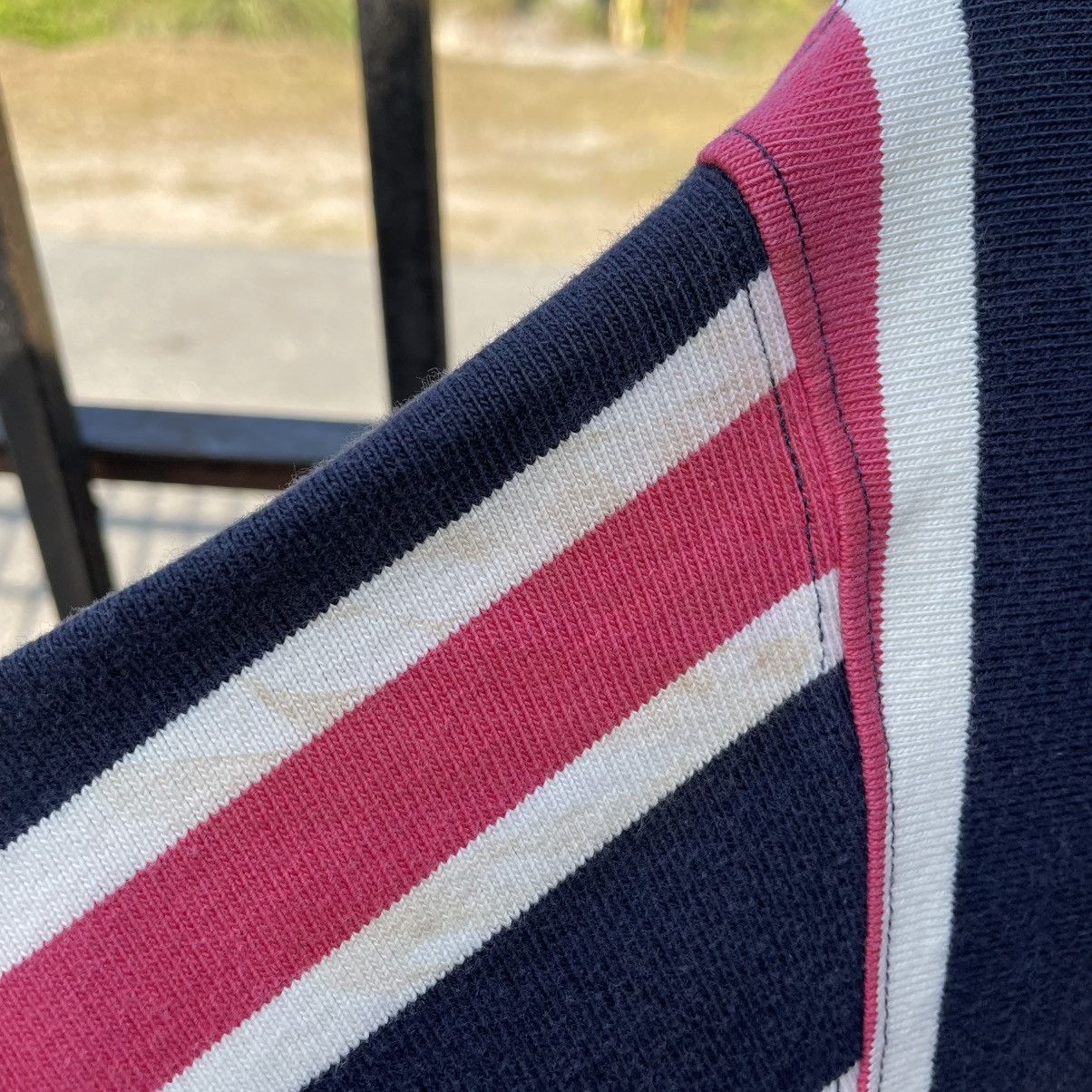 Polo Ralph Lauren 🔥Vintage Polo Ralph Lauren Small Pony Striped Rugby Shirts Size US L / EU 52-54 / 3 - 9 Thumbnail
