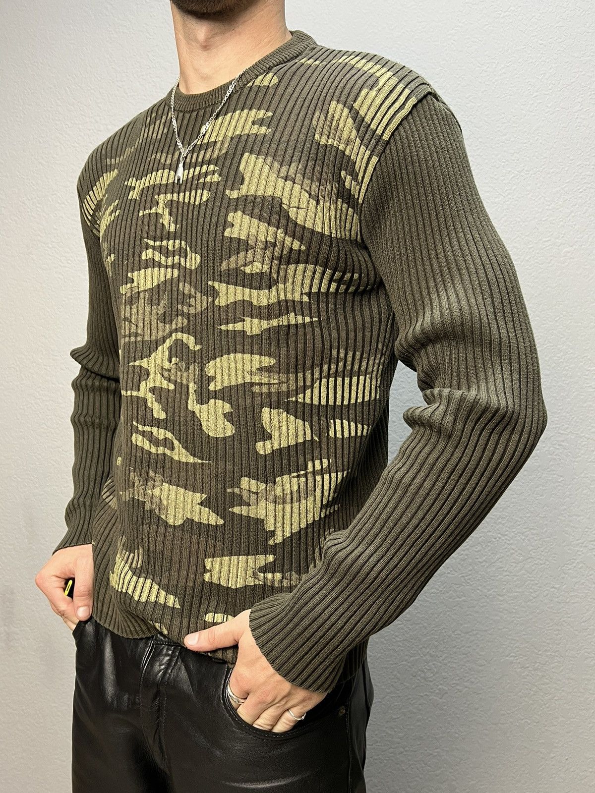 Hysteric Glamour × Japanese Brand VINTAGE Y2K Seditionaries Knitted Print 777 Stylish Sweater Size US M / EU 48-50 / 2 - 3 Thumbnail