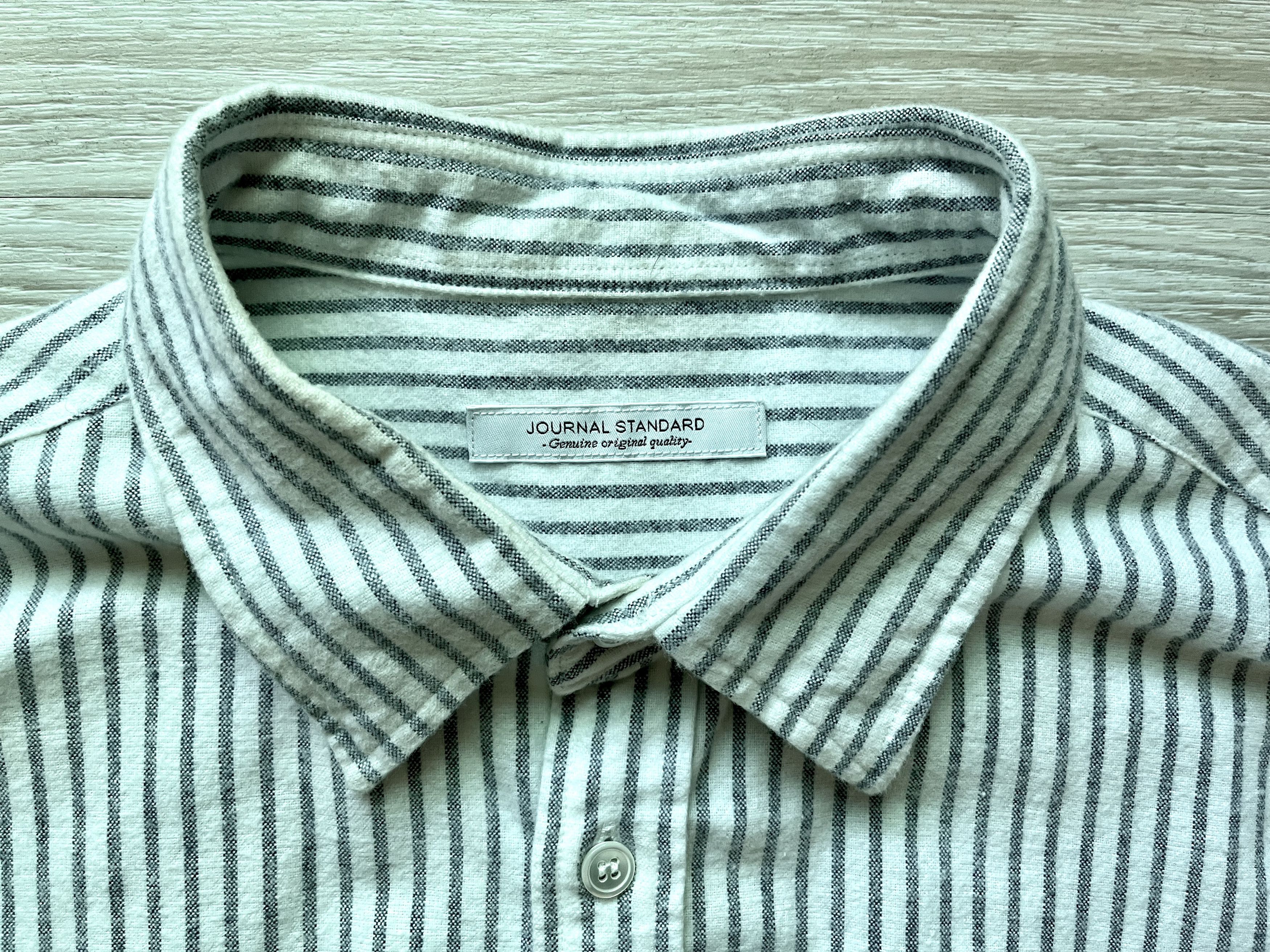 Journal Standard Journal Standard Stripe Shirt Size US L / EU 52-54 / 3 - 2 Thumbnail