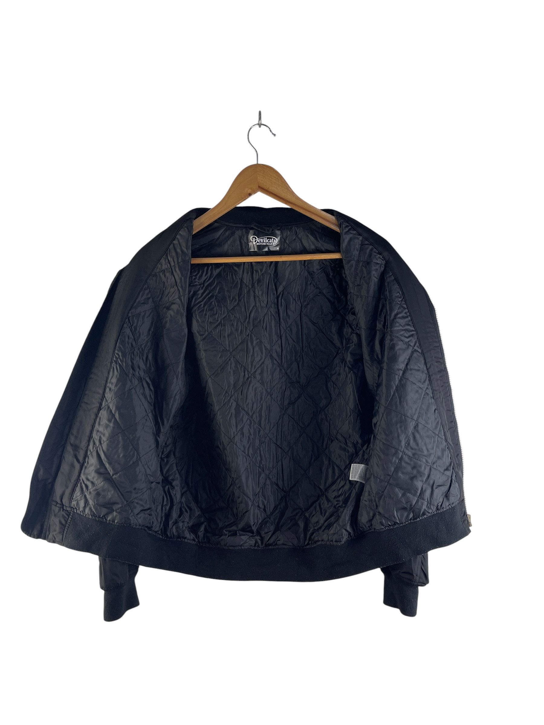 Japanese Brand Devilcats Motorcycle MA-1 Bomber Jacket Streetwear Biker Size US M / EU 48-50 / 2 - 3 Thumbnail