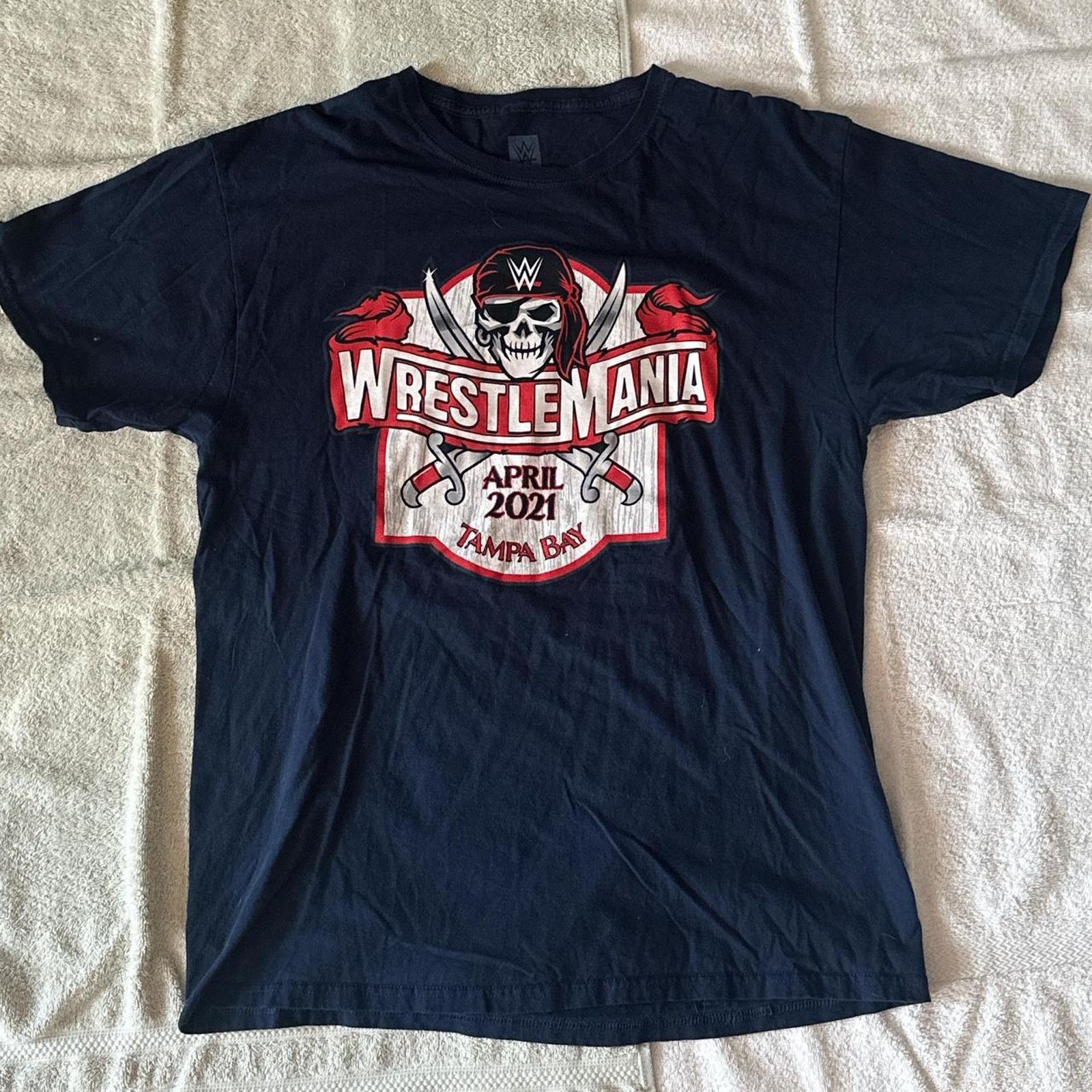 WWE WWE WrestleMania April 2021 Shirt Size L Size US L / EU 52-54 / 3 - 1 Thumbnail