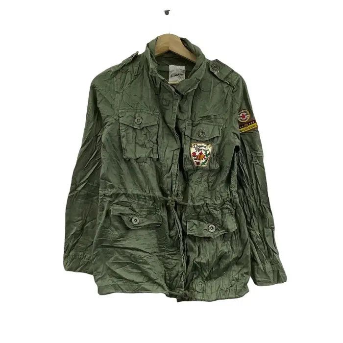 Vintage Vtg 90’ CANADIAN NATIONAL PARK Military Patch Jacket Parka Size M / US 6-8 / IT 42-44 - 1 Thumbnail