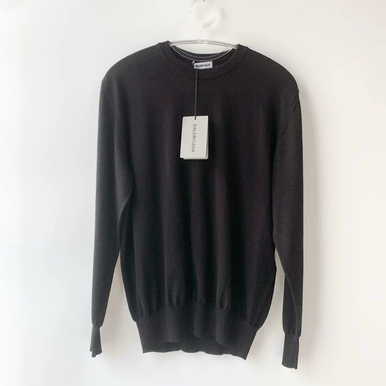 Balenciaga Balenciaga Black Women's Knitwear Size S / US 4 / IT 40 - 1 Thumbnail