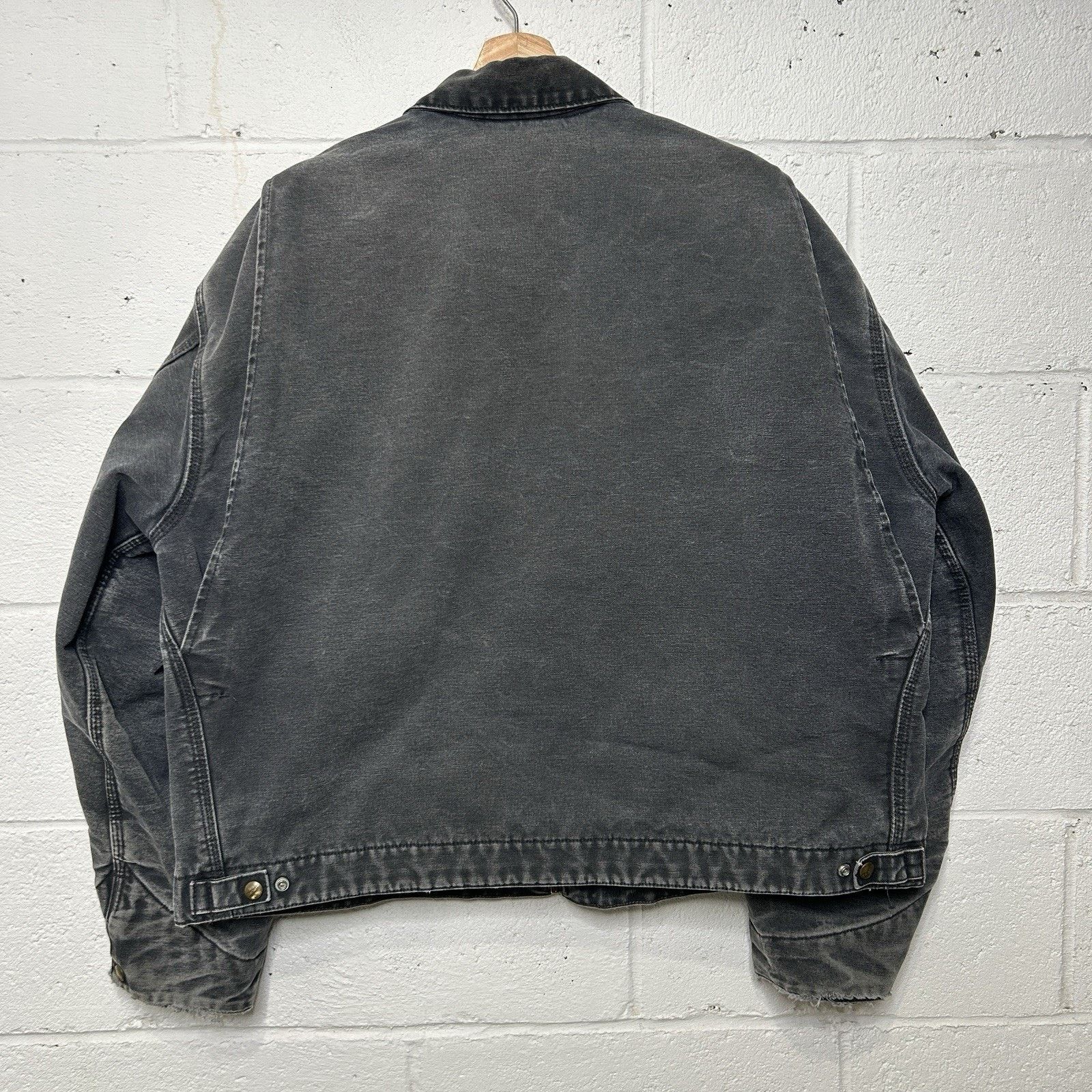 Carhartt Vintage Carhartt Blanket-Lined Detroit Jacket “Petrol” J97 Size US XXL / EU 58 / 5 - 2 Thumbnail