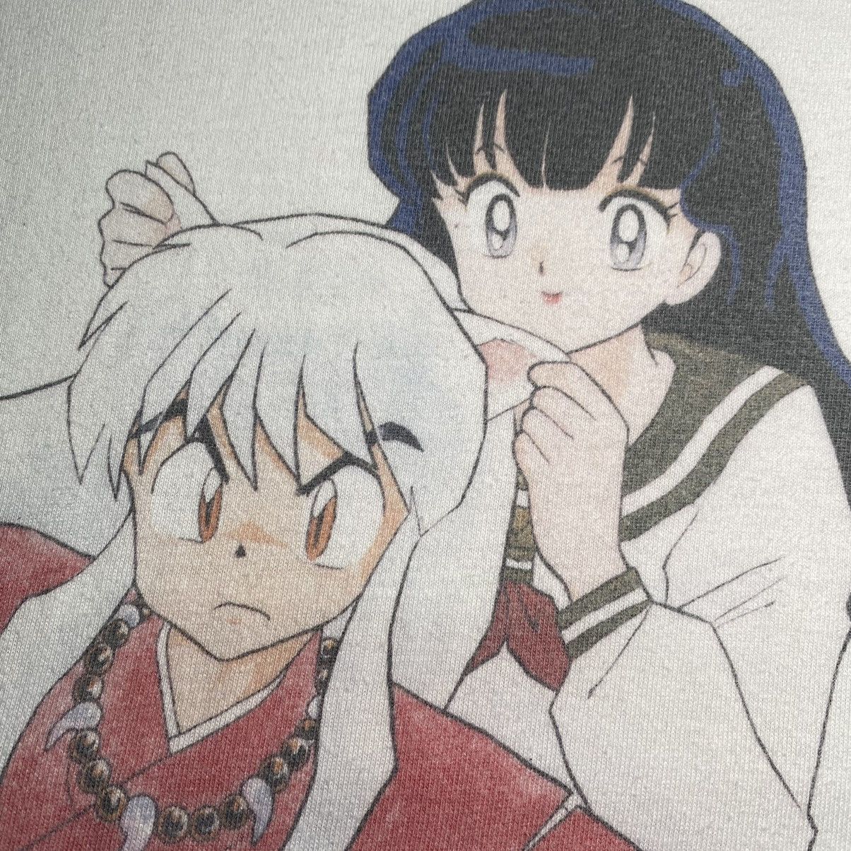 Anime × Japanese Brand INUYASHA & KAGOME ANIME T SHIRT ARMA BIANCA Size US M / EU 48-50 / 2 - 4 Thumbnail