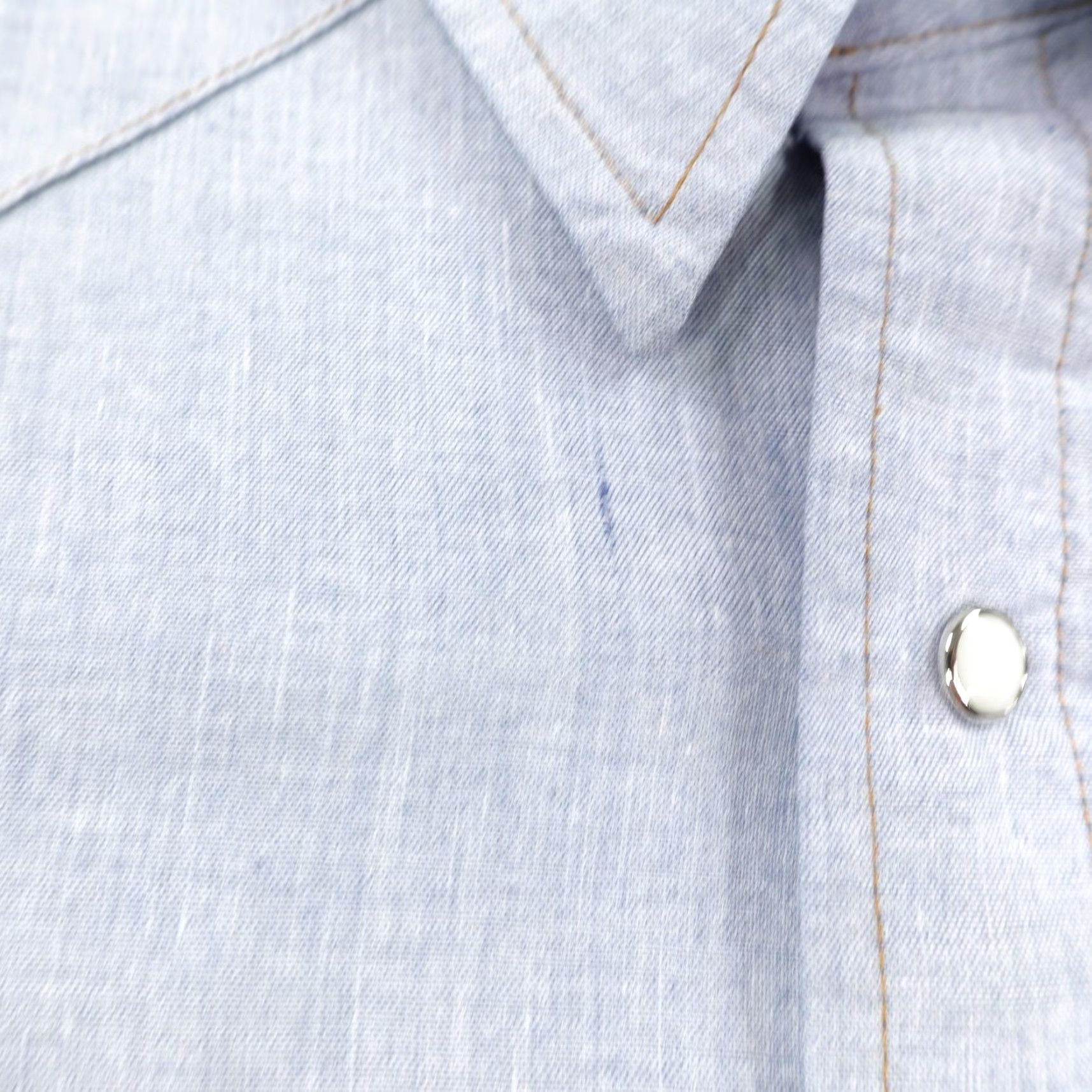 Wrangler Vintage Wrangler Shirt Mens 3XL Blue Chambray Western Pearl Snap X Long Tails Size US XL / EU 56 / 4 - 5 Thumbnail