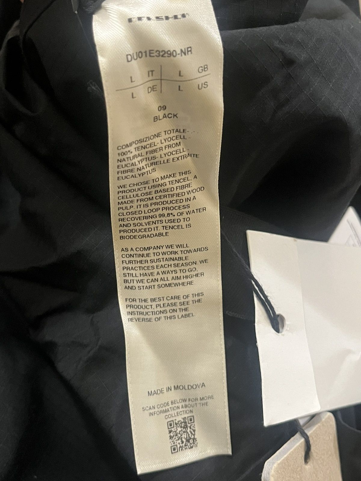 Rick Owens Drkshdw Rick Owens DRKSHDW Magnum Tommy Shirt Sz L Size US L / EU 52-54 / 3 - 9 Thumbnail