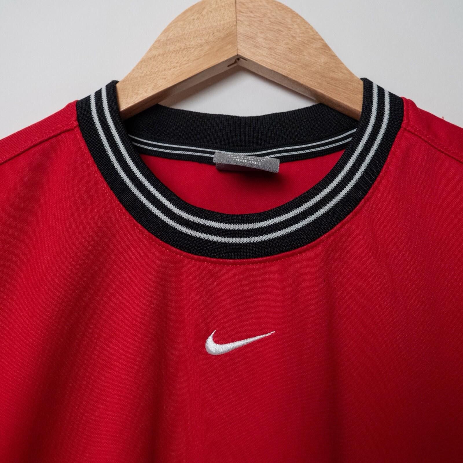 Nike Nike Vintage Red Pullover Windbreaker Long Sleeve Small Size US S / EU 44-46 / 1 - 3 Thumbnail