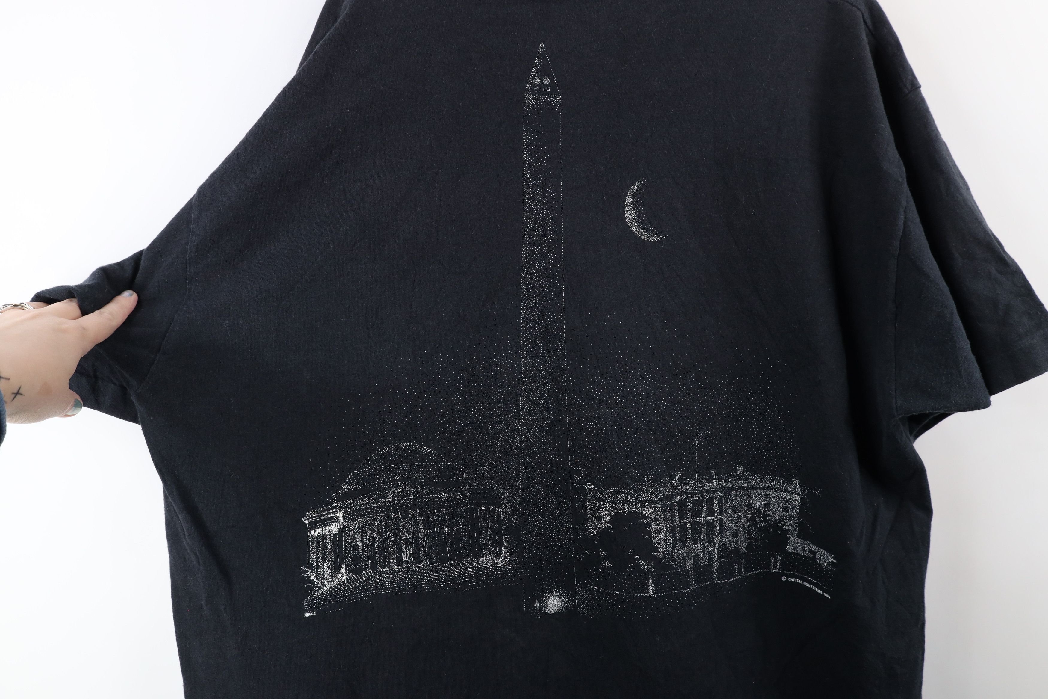 Vintage Vintage 80s POW MIA Washington DC Short Sleeve T-Shirt USA Size US XL / EU 56 / 4 - 8 Thumbnail