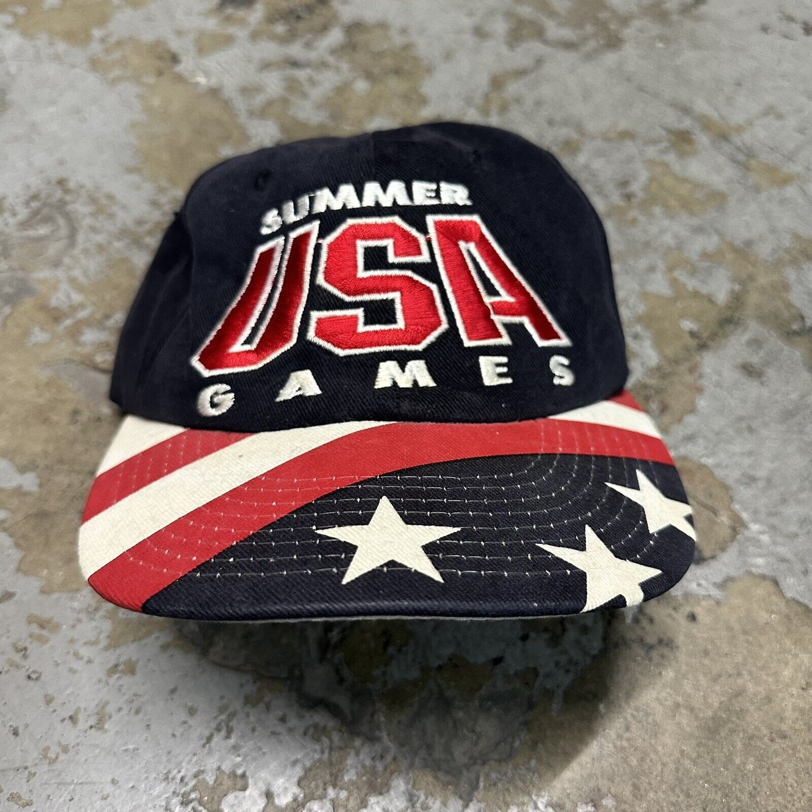 Starter × USA Olympics × Vintage Vintage Starter USA Atlanta Summer Olympics Snapback Hat Size ONE SIZE - 1 Thumbnail