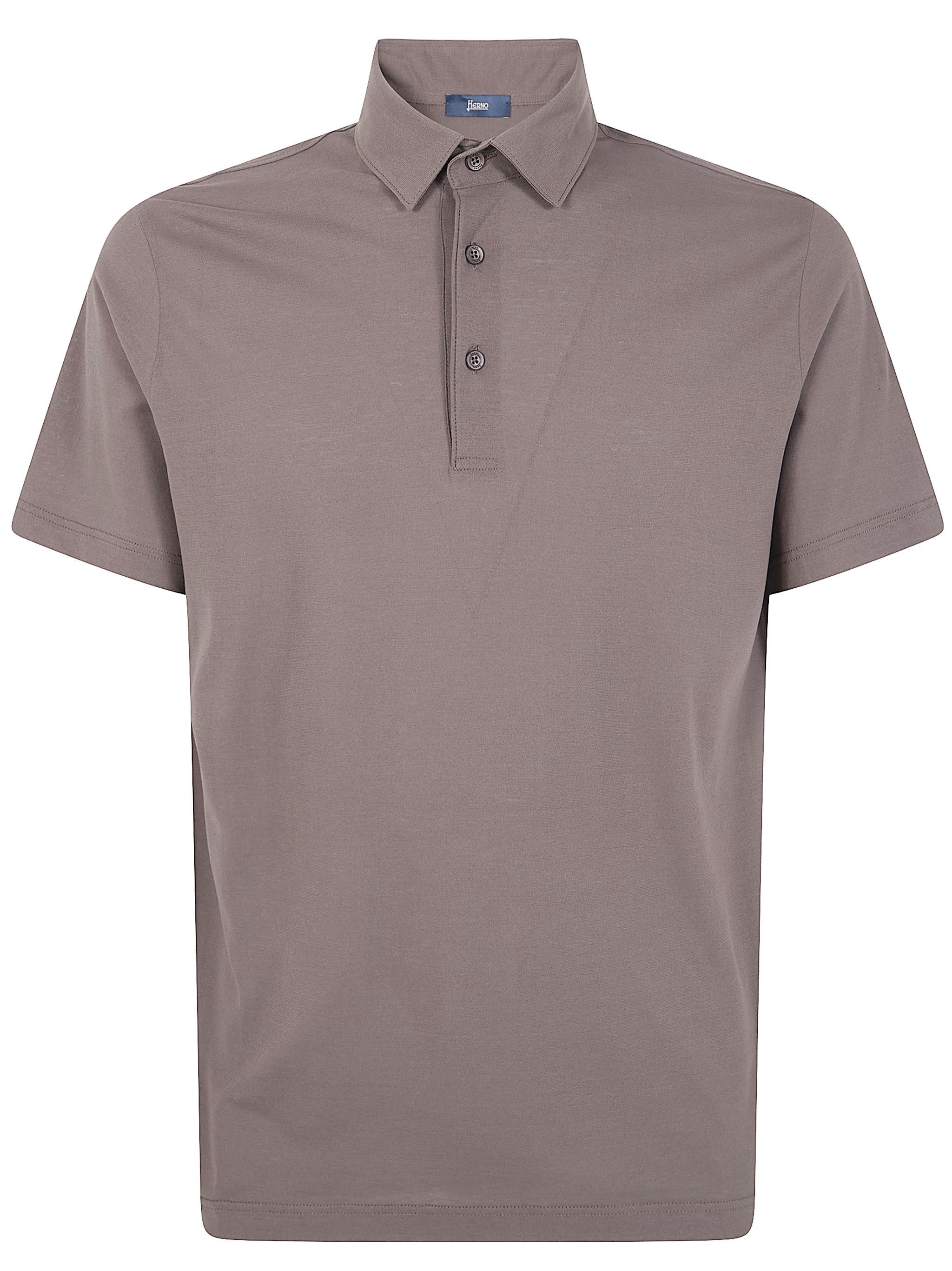 JERSEY VOILE CREPE SHORT SLEEVES POLO SHIRT