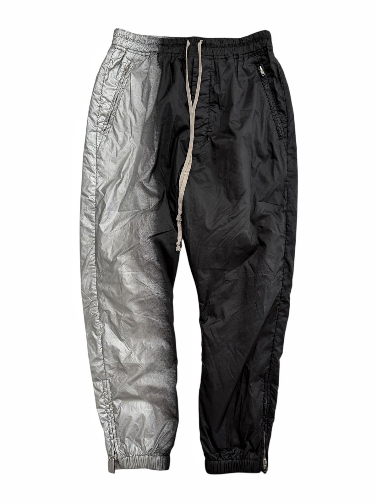 Rick Owens Larry Silver Spray Gradient Insulated Pant Size US 32 / EU 48 - 1 Thumbnail