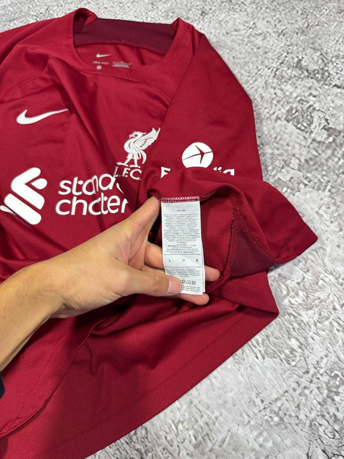 Nike Nike Jersey FC Liverpool 2022/23 home shirt away size M-L Size US L / EU 52-54 / 3 - 3 Thumbnail