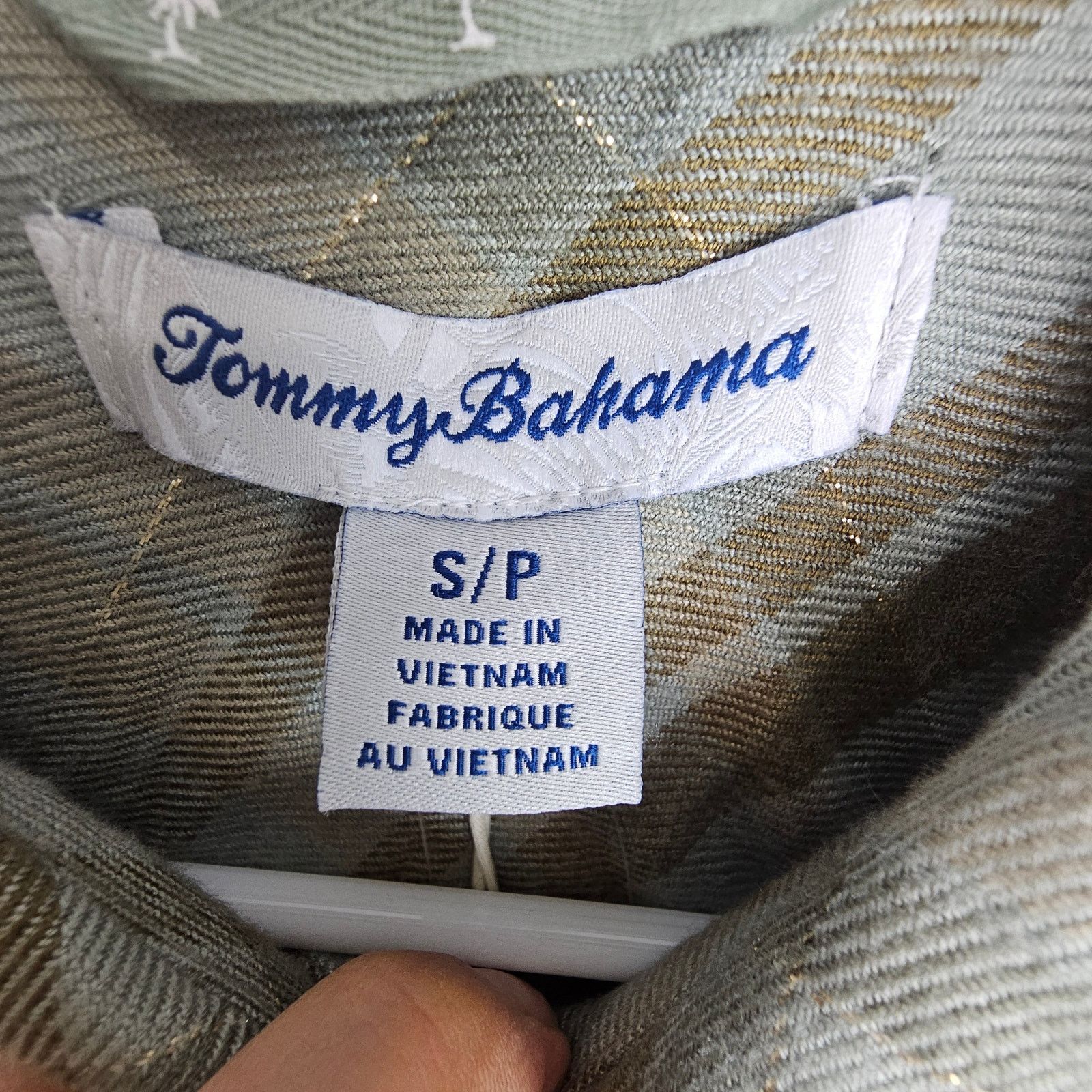 Tommy Bahama Tommy Bahama Seabed Sands Flannel Shirt Coastal Grandma Size S / US 4 / IT 40 - 6 Thumbnail